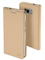 Elegance Custodie a libro Galaxy S8 Plus G955 Gold