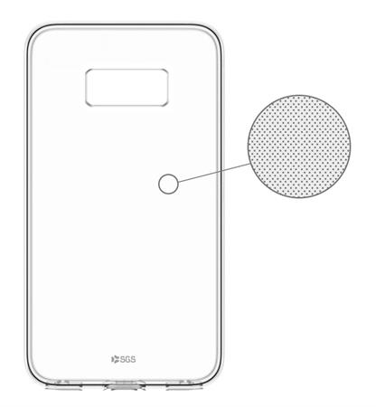Clear Custodia in TPU trasparente Samsung S8 G950