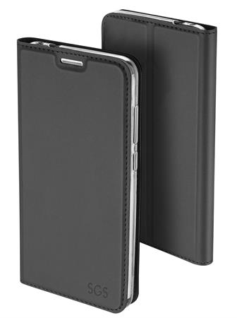 Elegance Custodie a libro Huawei P8 Lite 2017 Dark-Grey