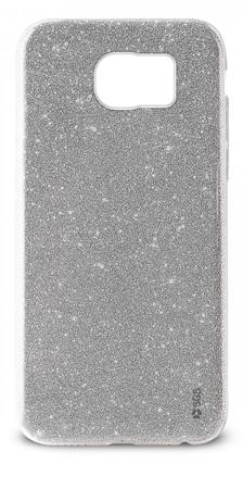 Glitter custodia rigida Galaxy S7 Edge Silver