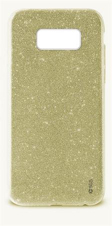 Glitter custodia rigida Galaxy S8 Gold