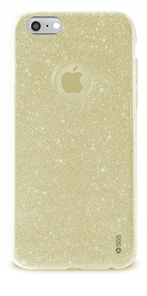 Glitter custodia rigida Iphone 6 Gold