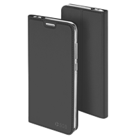 Elegance Custodie a libro Huawei P10 Lite Dark-Grey