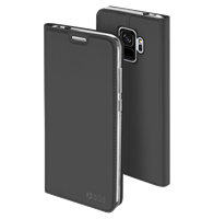 Elegance Custodie a libro Galaxy S9 G960 Dark-Grey