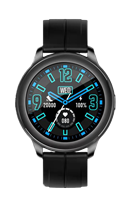 Smartwatch SGS Round TALK con Microfono e Altoparlante - Black