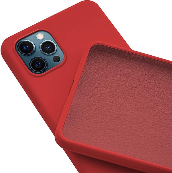 Silk Custodia TPU Soft Toch apple iphone 12 mini Red