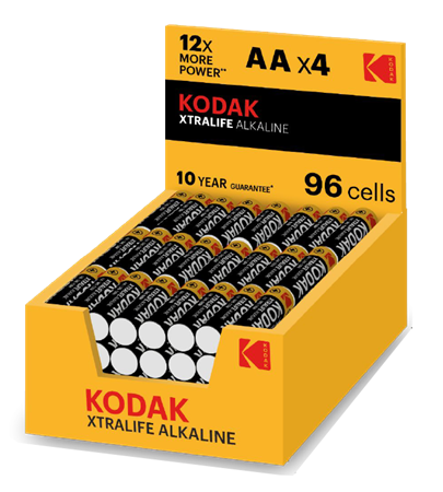 Espo Batterie Kodak Stilo Alcaline 12 Pack da 8 pezzi AA