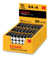 Espo Batterie Kodak Stilo Alcaline 12 Pack da 8 pezzi AA