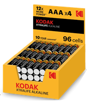 Espo Batterie Kodak MiniStilo Alcaline 12 Pack da 8 pezzi AAA