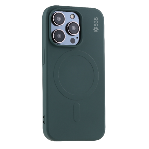 Silk Custodia TPU Soft Touch Magsafe Iphone 15 Pro Max Green