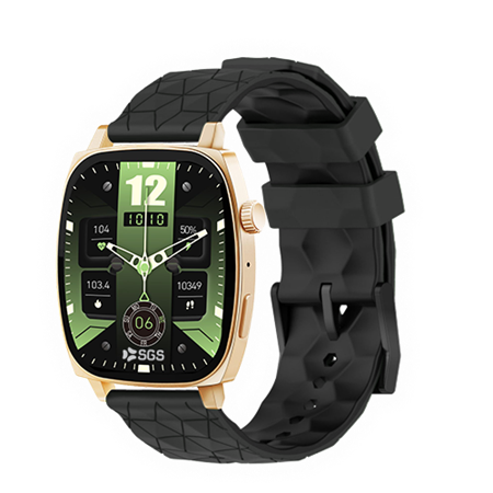 Smartwatch SGS 1 One MOMENT con Funzione Telefono - Gold Black