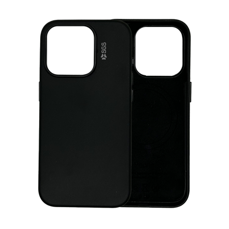 Essential Magsafe Custodia PU Iphone 15 Black