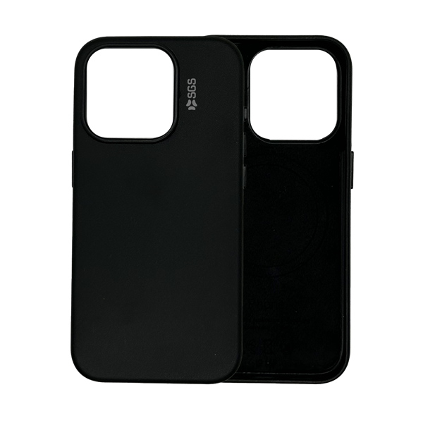 Essential Magsafe Custodia PU Iphone 15 Plus Black
