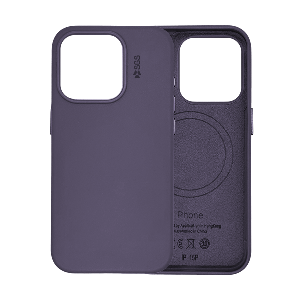 Essential Magsafe Custodia PU Iphone 15 Pro Max Blu
