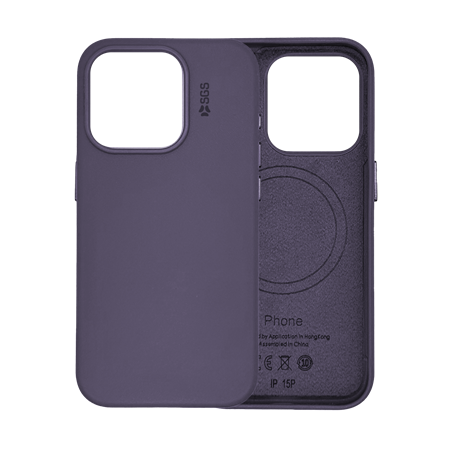 Essential Magsafe Custodia PU Iphone 15 Pro Blu
