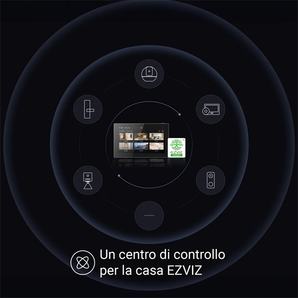 Ezviz Schermo smart Wi-Fi senza fili per HP7 e Telecamere